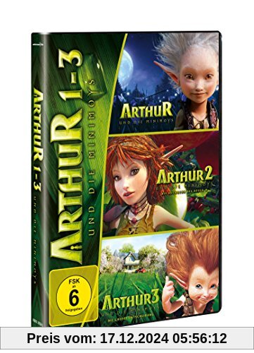 Arthur und die Minimoys 1-3 [3 DVDs]