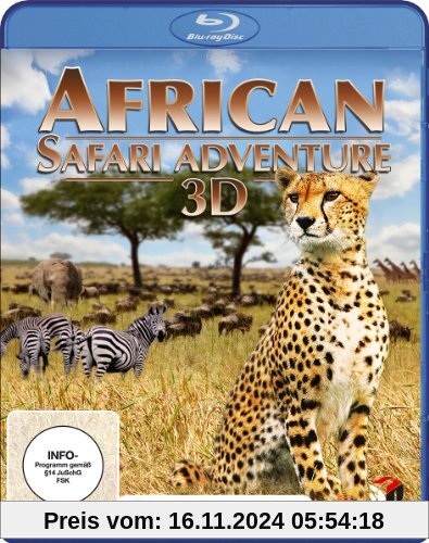 African Safari Adventure [3D Blu-ray]