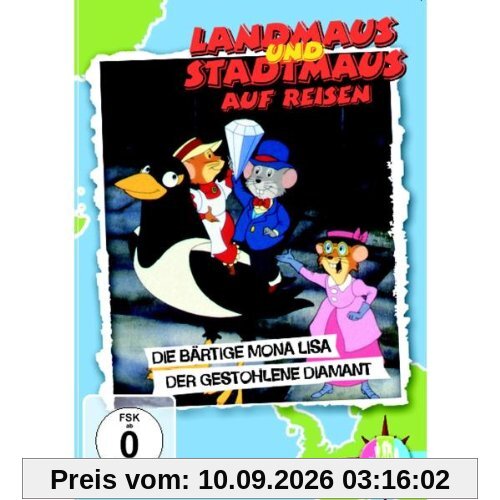 Landmaus und Stadtmaus - Die bärtige Mona Lisa, der gestohlene Diamant