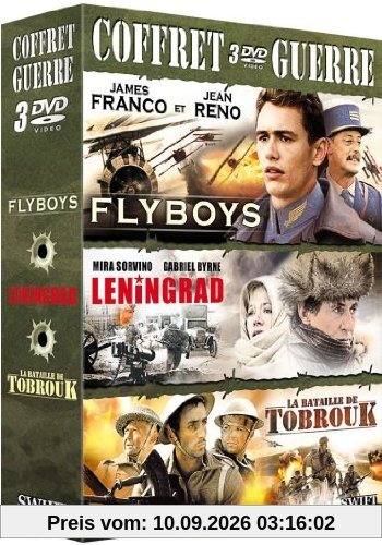 Coffret guerre : flyboys ; leningrad ; la bataille de tobrouk [FR Import]