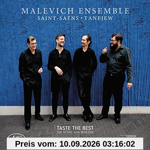 Taste The Best 6 - Klavierquartette von Saint-Saens & Tanejew