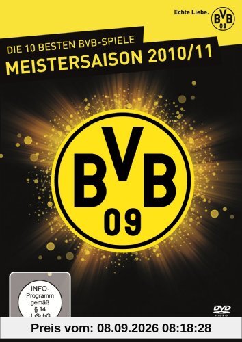 Die 10 besten BVB-Spiele - Meistersaison 2010/2011 [5 DVDs] BVB Borussia Dortmund