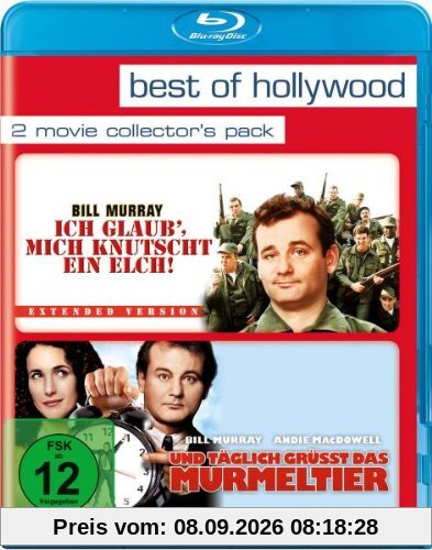 Ich glaub' mich knutscht ein Elch/Und täglich grüßt das Murmeltier - Best of Hollywood/2 Movie Collector's Pack [Blu-ray]