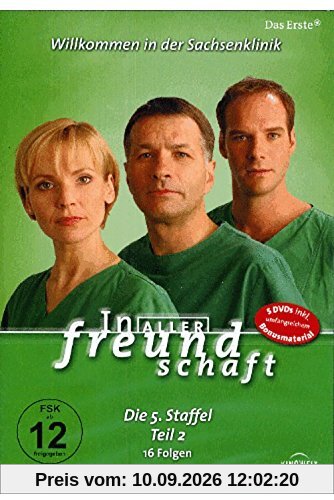 In aller Freundschaft - Die 05. Staffel, Teil 2, 16 Folgen [5 DVDs]
