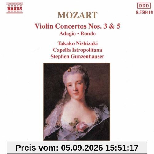 Mozart Violinkonzert 3 und 5 Nishizaki
