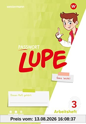 PASSWORT LUPE - Sprachbuch: Arbeitsheft Inklusion 3