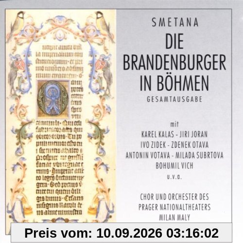 Smetana: Die Brandenburger in Böhmen (Gesamtaufnahme) (tschech.) (Aufnahme 1963)