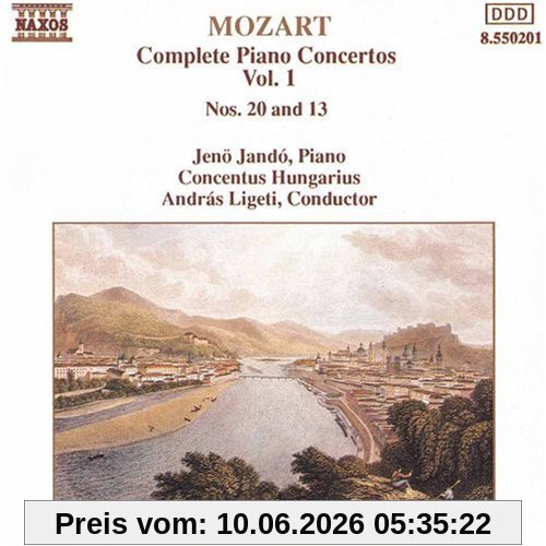 Mozart: Piano Concertos Nos. 20 & 13