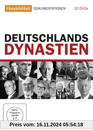 Deutschlands Dynastien - Pioniere, Macher, Visionäre (Handelsblattedition) [10 DVDs]