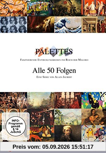 Palettes - alle 50 Folgen [17 DVDs]