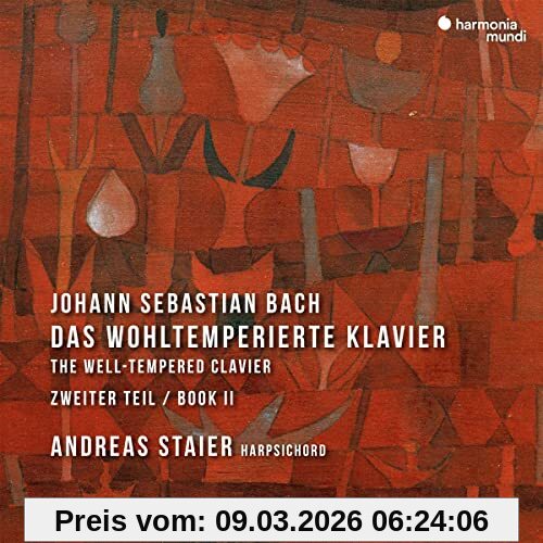 Andreas Staier Das Wohltemperierte Klavier Vol.2