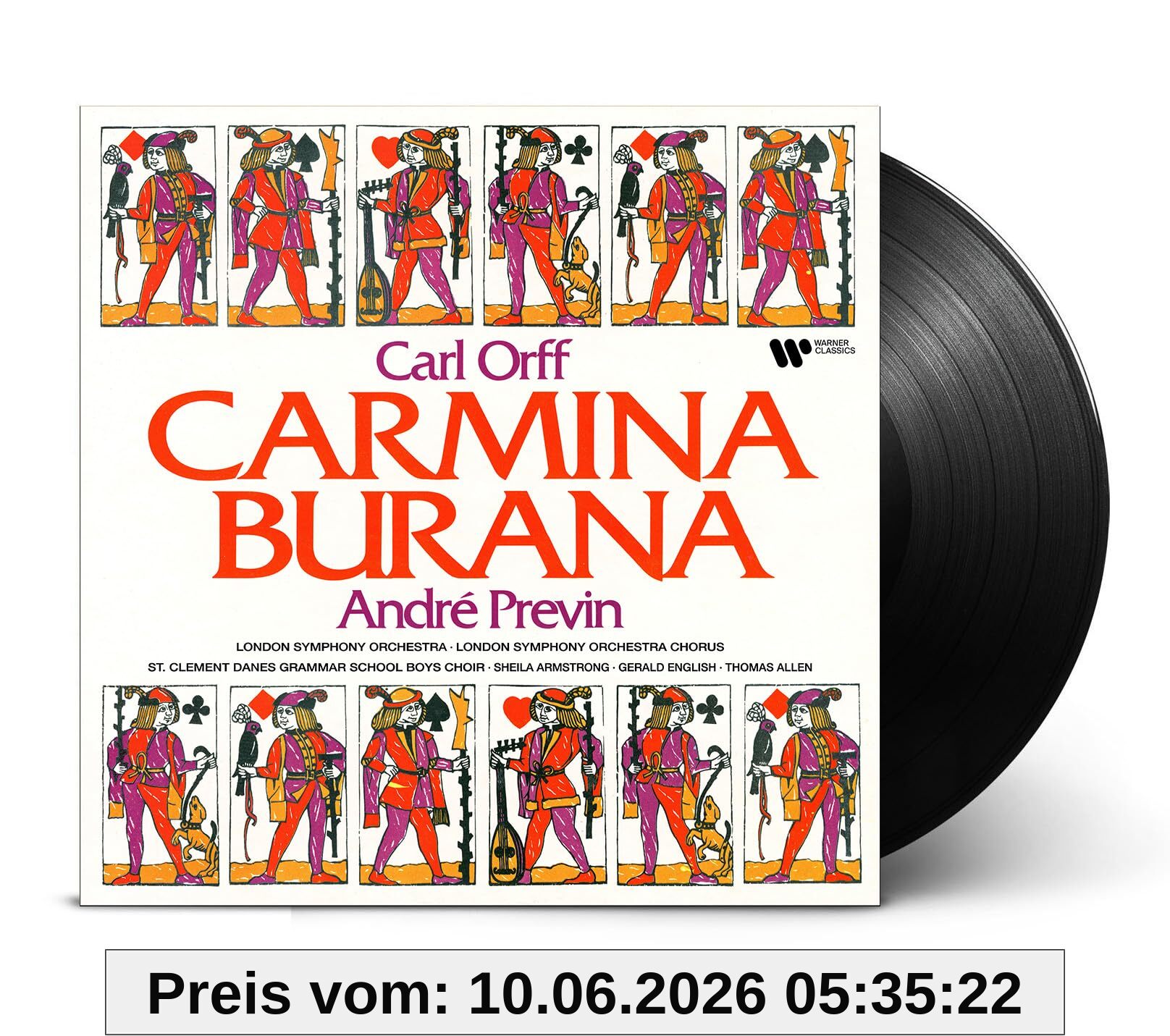 T. Allen Carmina Burana [Vinyl Lp]
