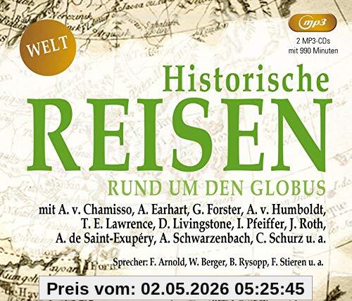 Historische Reisen - rund um den Globus