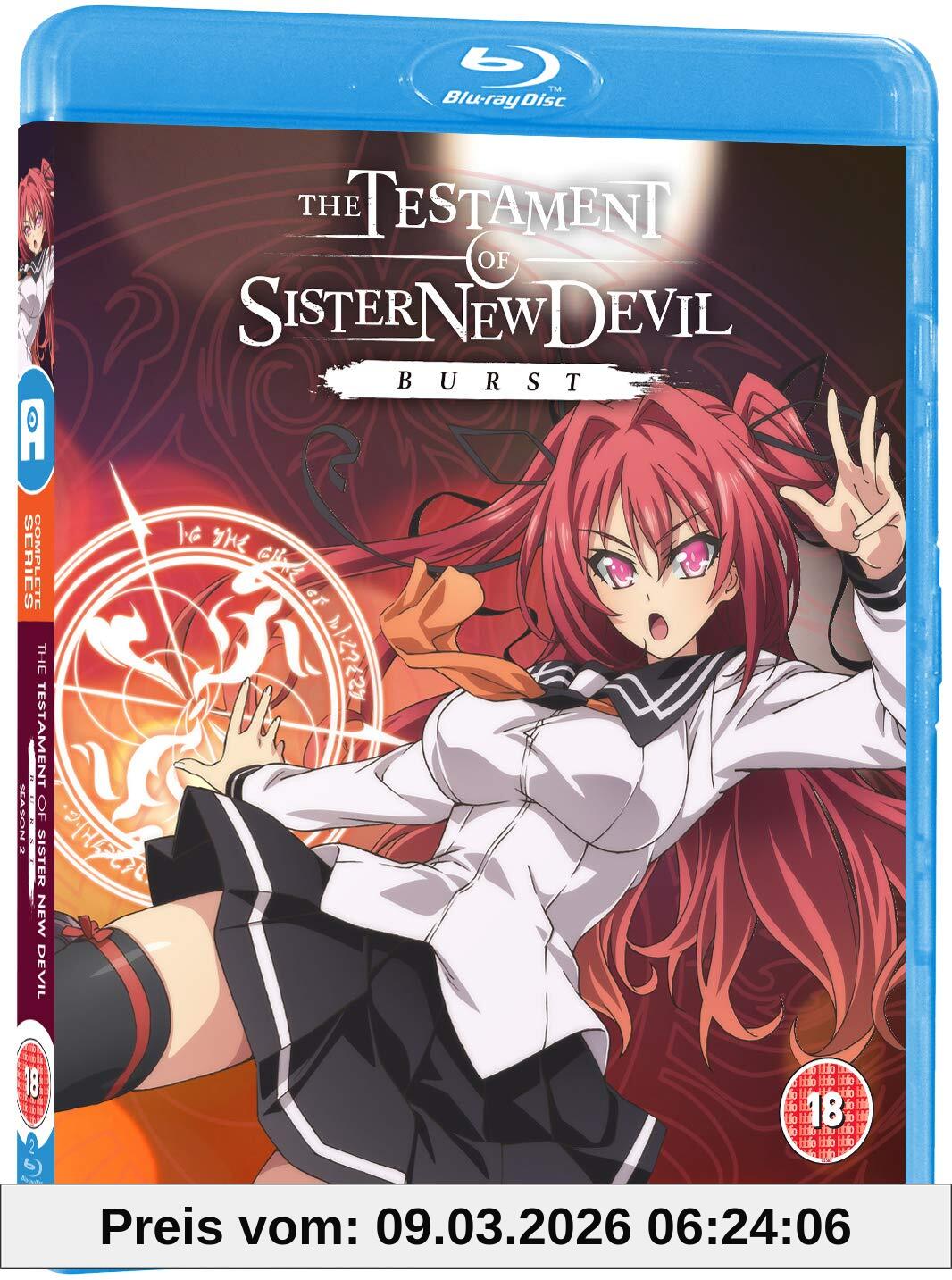 Hisashi Saito Testament Of Sister New Devil Burst - Standard [Blu-ray] [Uk Import]