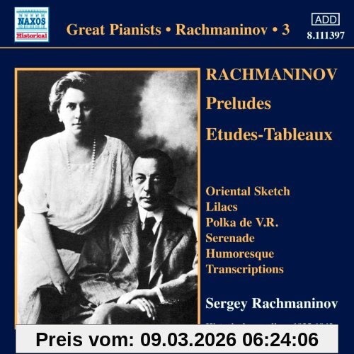 Sergej Rachmaninoff Preludes/Etudes-Tableaux