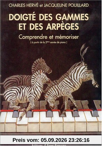 Doigté des gammes et arpèges