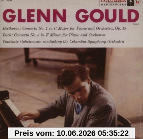 Glenn Gould Jubilee Edition: Beethoven Klavierkonzert Nr. 1/Bach Klavierkonzert Nr. 5