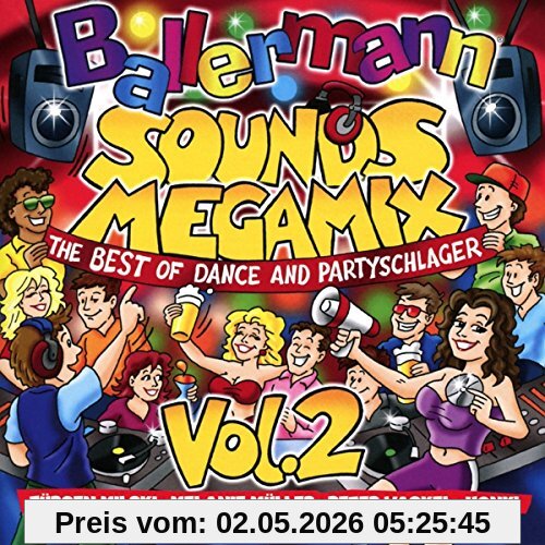 Ballermann Sounds Megamix Vol. 2 - The Best of Dance & Partyschlager