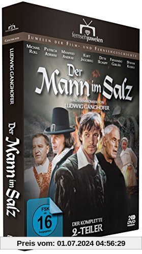 Der Mann im Salz - Der komplette 2-Teiler nach Ludwig Ganghofer (Fernsehjuwelen) [2 DVDs]