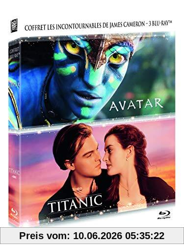 Avatar + titanic - coffret 2 films [Blu-ray] [FR Import]