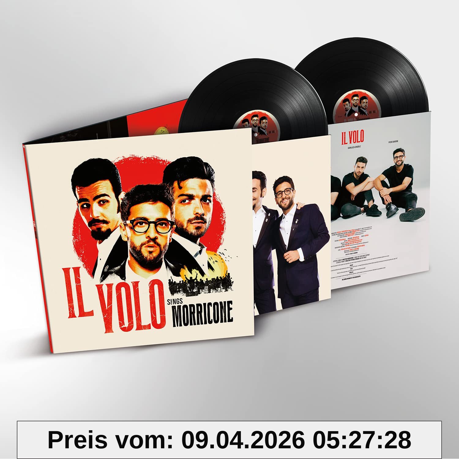 Il Volo Sings Morricone (180 g Black Vinyl) [Vinyl LP]