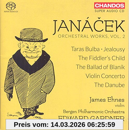 Susanna Andersson Janacek, Orchesterwerke Vol.2 - Taras Bulba / Jealousy / The Fiddler´s Child / The Danube