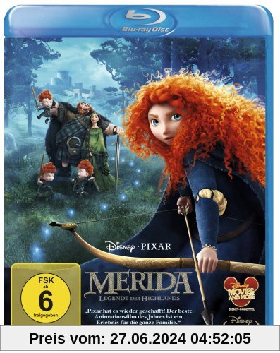 Merida - Legende der Highlands [Blu-ray]