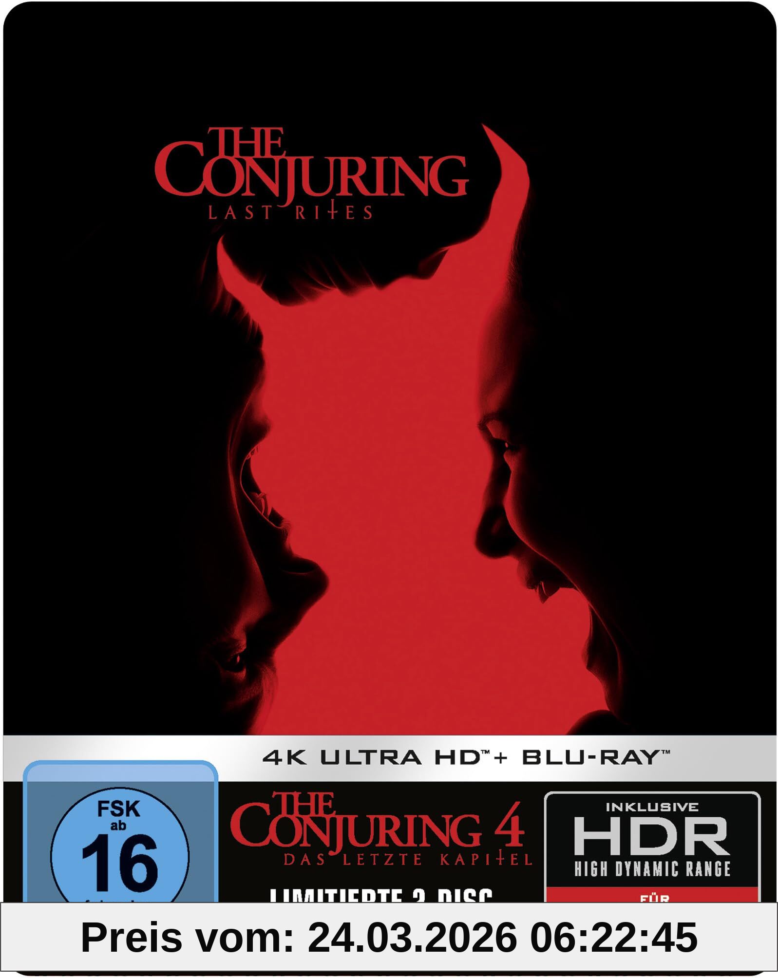 The Conjuring 4: Das letzte Kapitel - Limitiertes Steelbook (4K Ultra HD+Blu-ray)