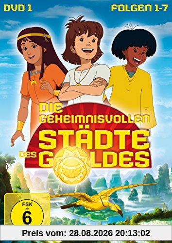 Die geheimnisvollen Städte des Goldes - DVD 1, Folgen 01-07