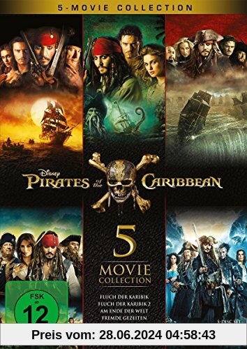 Pirates of the Caribbean 5-Movie Collection [5 DVDs]
