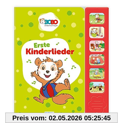 Trötsch Bobo Siebenschläfer Soundbuch Erste Kinderlieder: Beschäftigungsbuch Soundbuch Liederbuch Geräuschebuch (Soundbücher)