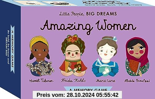 Little People, BIG DREAMS Amazing Women Memory Game: A Memory Game