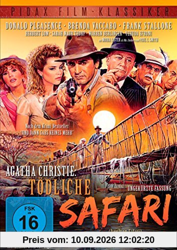 Agatha Christie: Tödliche Safari (Death on Safari) / Spannende Agatha-Christie-Verfilmung nach dem Krimi-Bestseller UND DANN GABS KEINES MEHR (Pidax Film-Klassiker)