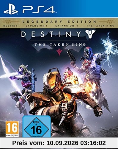 PS4 Destiny König der Besessenen Legendary Edition UK Import auf deutsch spielbar