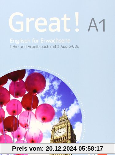 Great! A1 Lehr- und Arbeitsbuch, (inkl. 2 Audio-CDs)