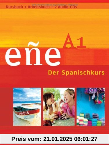 eñe A1 Kursbuch + Arbeitsbuch + 2 Audio-CDs