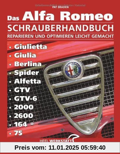 Alfa Romeo Schrauberhandbuch: Reparieren und Optimieren leicht gemacht