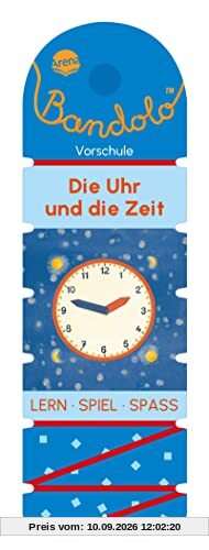 Bandolo. Die Uhr und die Zeit: Lernspiel mit Lösungskontrolle für Kinder ab 5 Jahren
