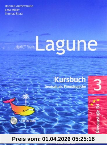 Lagune 3: Deutsch als Fremdsprache / Kursbuch mit Audio-CD