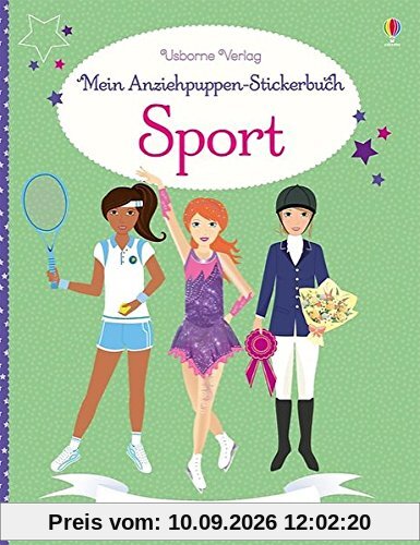 Mein Anziehpuppen-Stickerbuch: Sport
