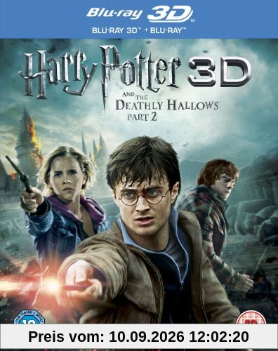 Harry Potter And The Deathly Hallows Part 2 (Blu-ray 3D + Blu-ray + DVD + Digital Copy)