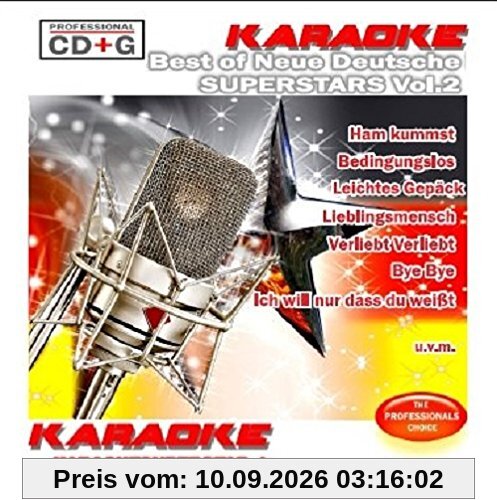 Best of Neue Deutsche Superstars Vol. 2 - CD+G