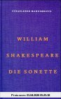 Die Sonette, m. CD-Audio