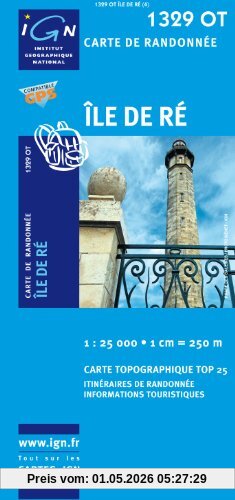 Île de Ré 1 : 25 000: IGN.1329OT