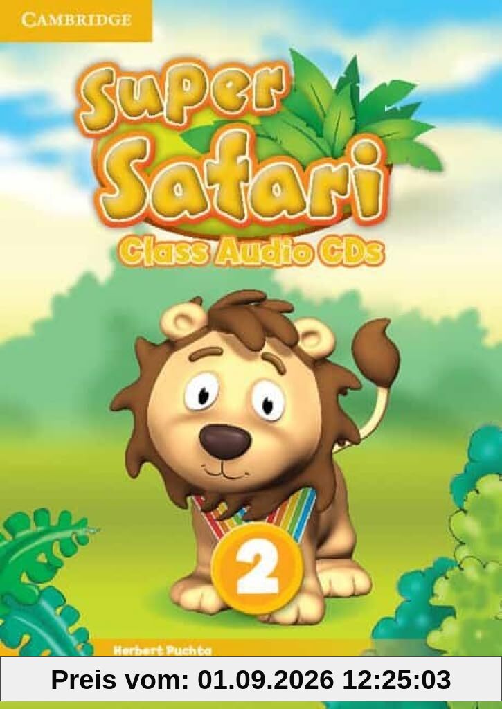 Super Safari Level 2 Class Audio CDs (2)