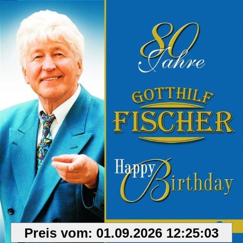 80 Jahre-Happy Birthday
