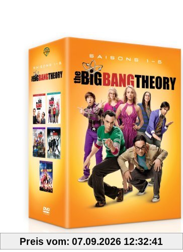 Coffret the big bang theory, saisons 1 à 5 [FR Import]