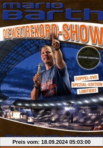 Mario Barth - Weltrekord-Show: Männer sind primitiv, aber glücklich! (2 DVDs) [Limited Special Edition]