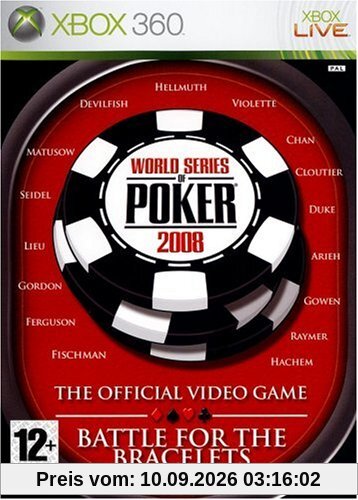 World Series of Poker 2008 : Xbox 360 , FR