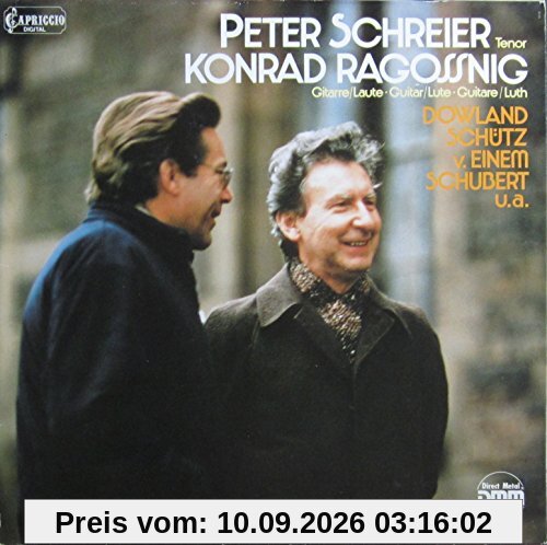 Dowland, Schütz, von Einem, Schubert u.a. [Vinyl LP] [Schallplatte]